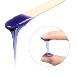 300G Hard Wax Bean No Strip No Pain Hot Film Body Waxing Hair Removal Depilatory - Choclate - Top-Down View