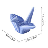 4pcs Ceramic Chopsticks Stand Set Decorative Ornaments for Home and Kitchen - Side View