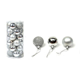 24Pcs/Pack Christmas Tree Xmas Balls Decorations Baubles Party Wedding Ornament - Fruit Green - Rear View