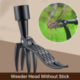 Weeding Uprooting Lifting Tongs Gardening Tools For Easy Blow Free Garden Care - Top-Down View