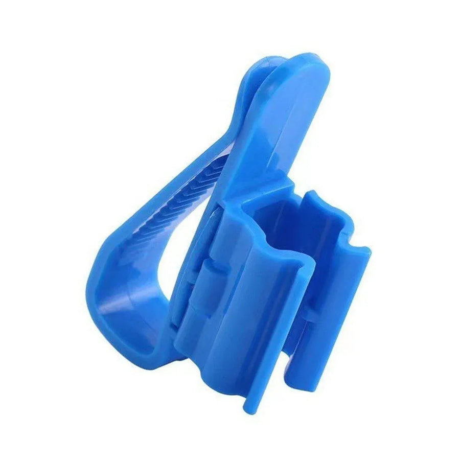 2/4/6PCS Aquarium Fish Tank Filtration Clip Water Tube Hose Clamp Holder Set - Black-2PCS