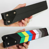 Acrylic Clapboard Dry Erase Director Film Movie Action Clapper Clap Board Slate - Top-Down View