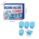 24PCS Washing Machine Cleaner Tablets Disinfectant Effervescent Stain Remover - Side View
