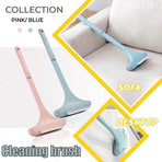Multifunctional Glass Cleaner Screen Brush Double Sided Window Cleaning Tool - Pink