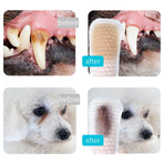 50pcs Pet Teeth Cleaning Finger Set Dog and Cat Oral Care Tool Teeth Cleaning