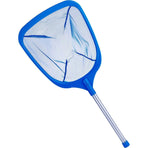 1-Piece Blue Pool Skimmer Net with Short Handle