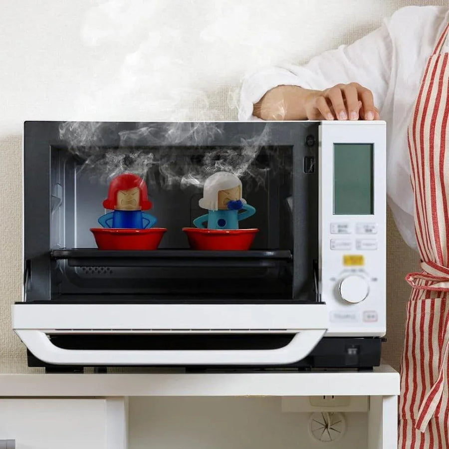 Microwave Oven Steam Cleaner Mother No Chemical Angry Easy Clean Tool Effective