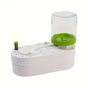 Brush Cleaner Fresh Water Cycle Washer for Brushes and Tools Efficient Cleaning - Green