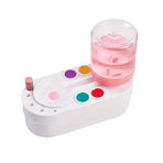 Brush Cleaner Fresh Water Cycle Washer for Brushes and Tools Efficient Cleaning - Pink
