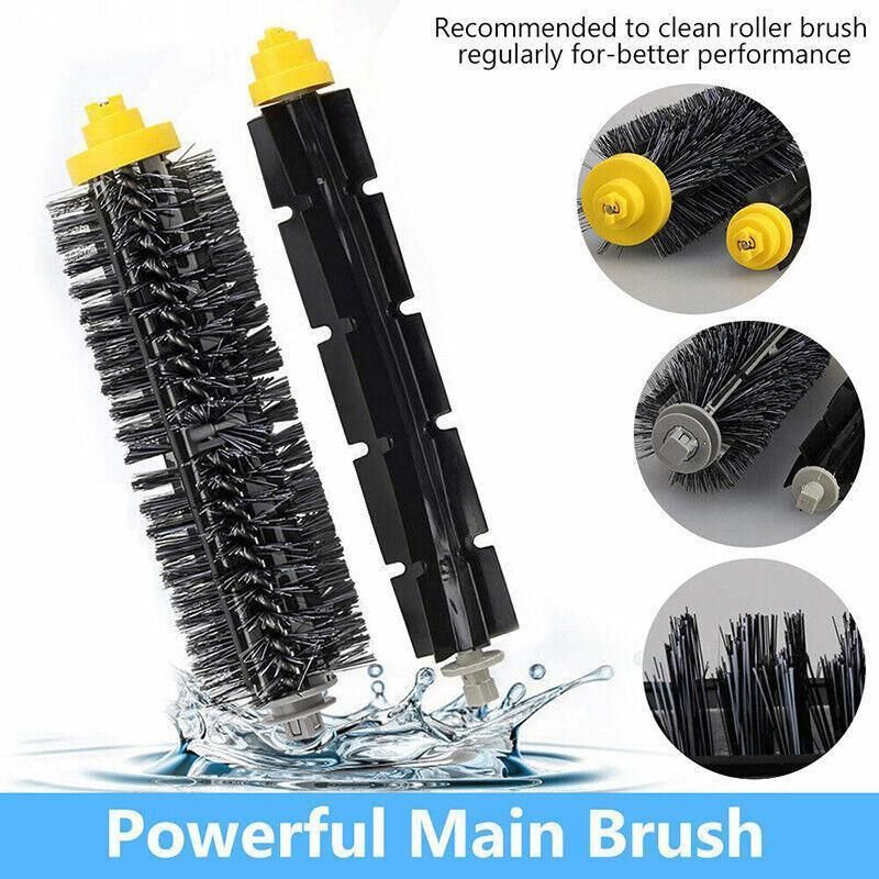 14Pcs Cleaner Brushes Hepa Fliter Parts For Irobot Roomba 600 Series 620 650 630