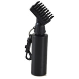 1PC Golf Club Cleaning Brush Reel Groove Cleaner With Extrusion Water Bottle - Front View