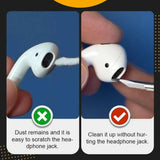 Bluetooth Earbuds Cleaning Pen Kit Clean Brush For Air Pods Wireless Earphones - Top-Down View