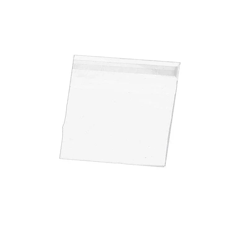 100X Translucent Plastic Candy Packaging Bags Self Adhesive Cookie Biscuit Bags - 10*15