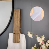 Wooden Towel Clip Underwear Clip Bathroom Wooden Clips for Towel and Laundry Use - Extra Image