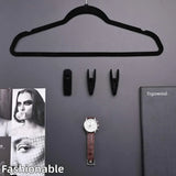 Clothes Drying Clips 20 Pack Velvet Flocking Trouser Pegs Hanger Grip Clamp Set - Beige - Extra Image