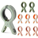 9 Pieces Clothes Drying Clips Windproof Anti Slip Large Clips for Laundry Drying