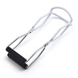 Stainless Steel Canning Jar Lifter Anti-Slip Lifting Tongs Gripper Anti-scalding - Red - Extra Image