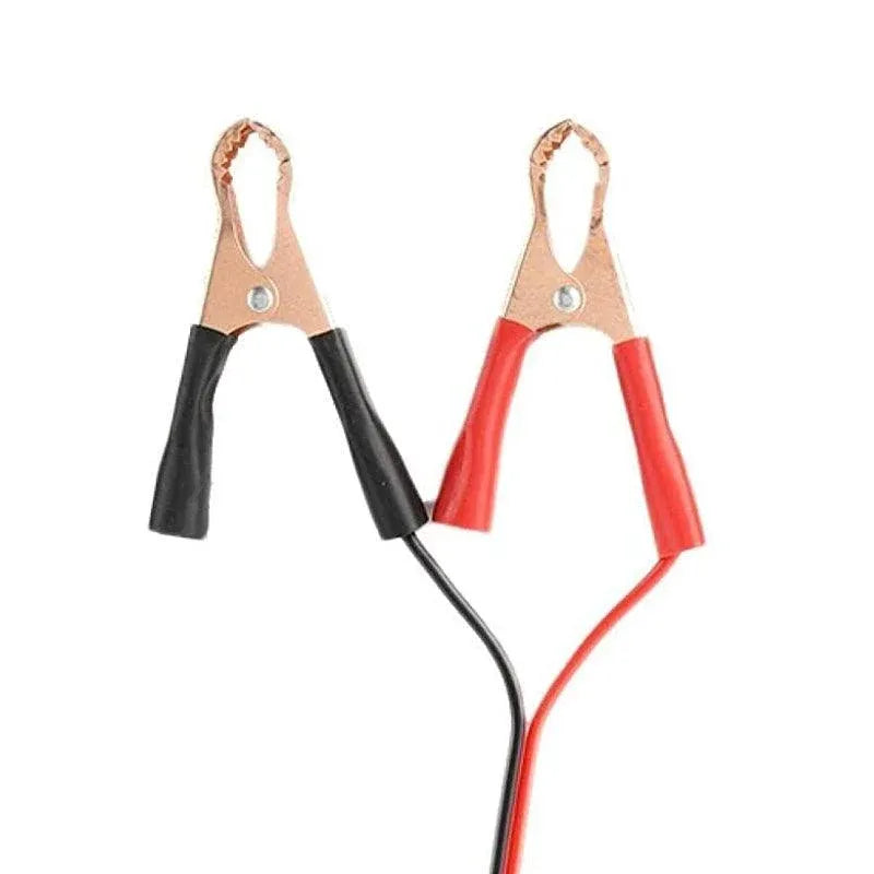 2/4/6Pairs Car Battery Tongs Cable Alligator Electrical Measured Clip Clamp Tool - 4pcs (2black+2red)