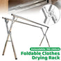 Floor Standing Folding Clothes Drying Rack Extendable 150-240cm