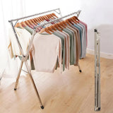 Floor Standing Folding Clothes Drying Rack Extendable 150-240cm - Extra Image