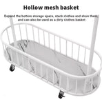 Clothes Hanger Stand Model Floor Standing Room Rack Movable Coat Rack Organizer