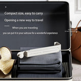 Folding Behind the Door Hook Hanger Clothes Hat Hanger Wall Mounted Organizer - Grey - Extra Image