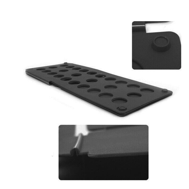 Small Size Folding Board for T-Shirts and Tops Magic Flip Fold Clothes Folder Tool - Black