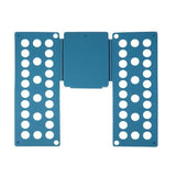 Small Size Folding Board for T-Shirts and Tops Magic Flip Fold Clothes Folder Tool - Black - Close-Up Angle