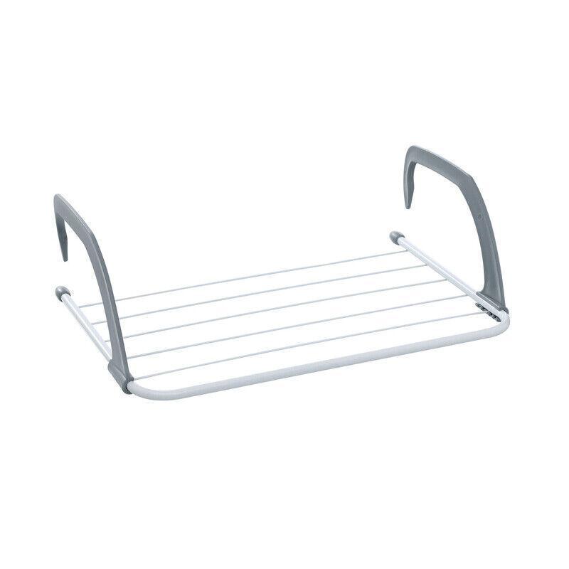 6 Rails Hanging Laundry Drying Rack Over Door Clothes Airer Stand