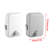 Invisible Clothesline Indoor Drying Rope Wall Mounted Laundry Retractable Line - Grey - Side View