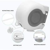 Double Clothes Line Wall Hanger Retractable Clothesline Clothes Dryer 13m Indoor - 45-Degree Angle