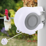 Double Clothes Line Wall Hanger Retractable Clothesline Clothes Dryer 13m Indoor - Extra Image