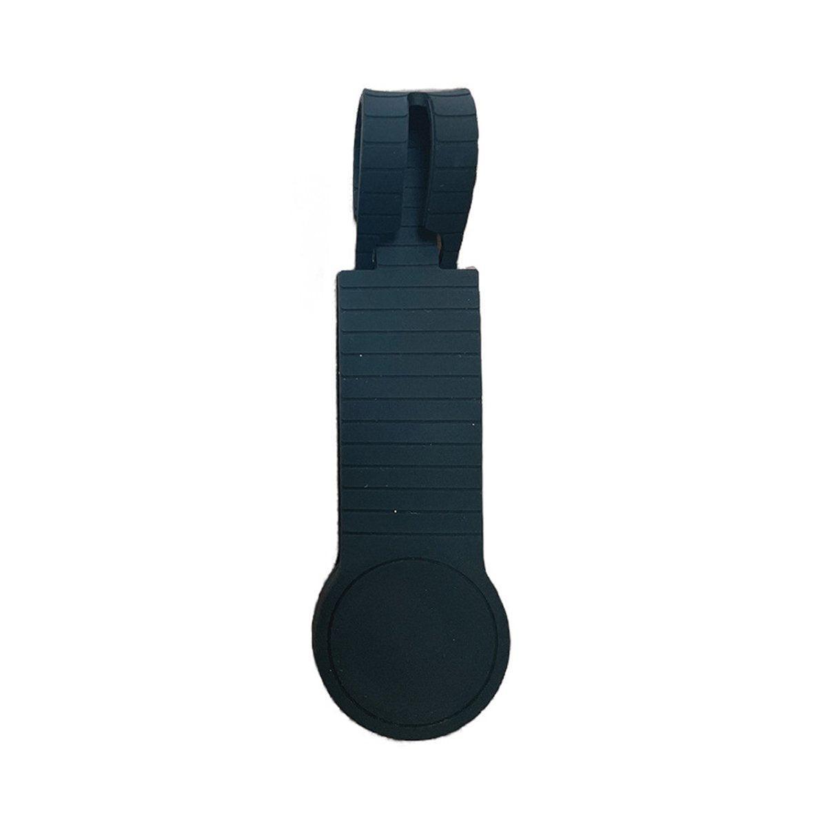 Silicone Magnetic Clothing Clip Travel Sun Hat Backpack Handbag Storage Magnet - Grey