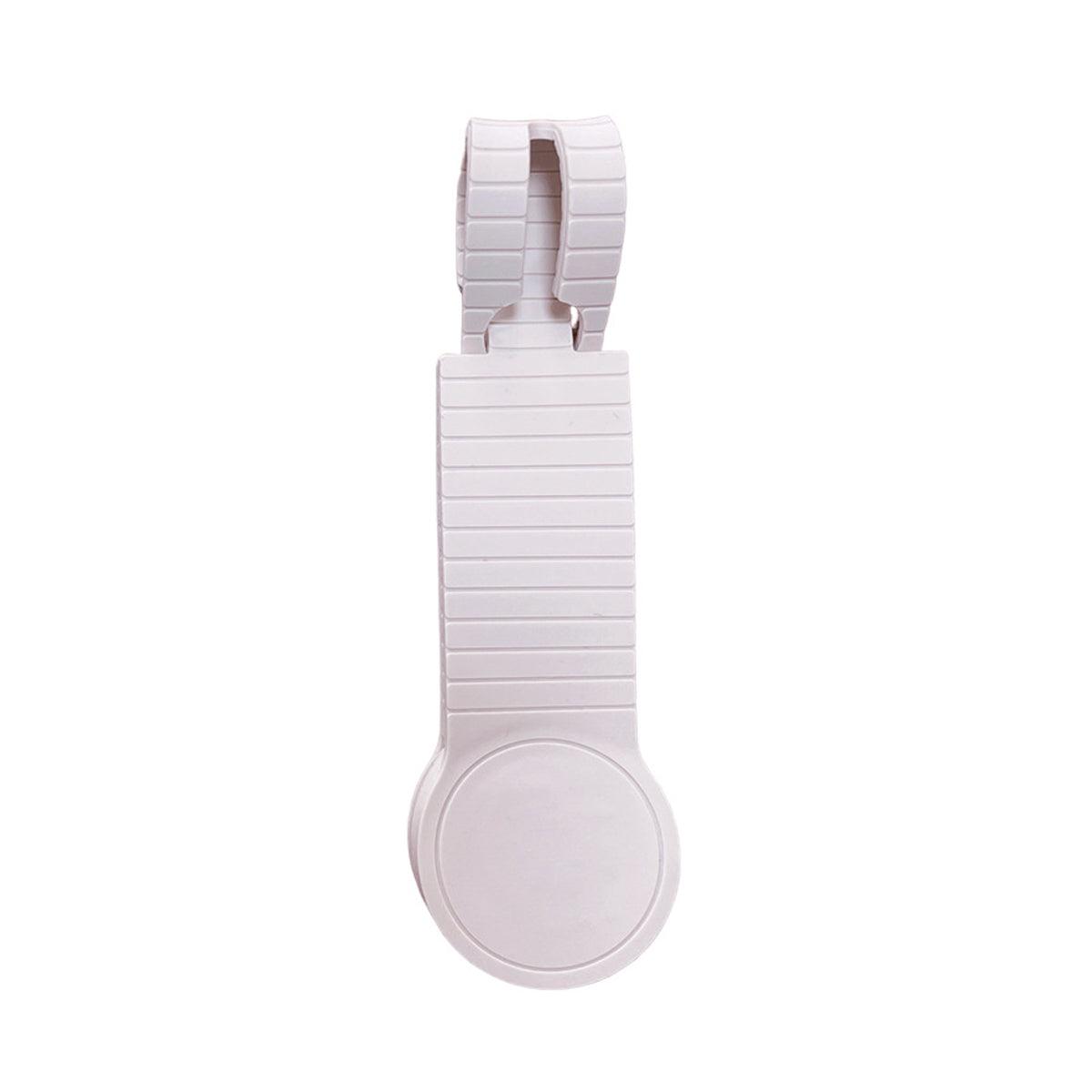 Silicone Magnetic Clothing Clip Travel Sun Hat Backpack Handbag Storage Magnet - Grey