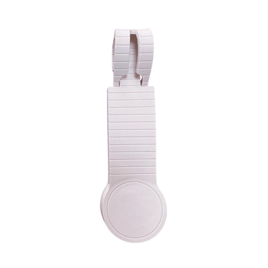 Silicone Magnetic Clothing Clip Travel Sun Hat Backpack Handbag Storage Magnet - Grey