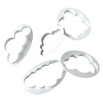 5PCS Cloud Shape Cookie Cutters Set for Fondant Cake Clay and Baking Crafts
