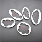5PCS Cloud Shape Cookie Cutters Set for Fondant Cake Clay and Baking Crafts