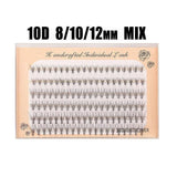Volume Cluster Eyelash Extension Individual Russian False Mink Lashes C 10D/20D - 20D Mix