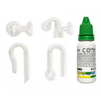 Aquatic CO2 Drop Checker Glass Aquarium Monitor Kit Accurate Fish Tank Tester - Test solution