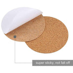 20Pcs Plain Round Cork Coasters Coffee Drink Tea Cup Mat Placemats Wine Mat Au