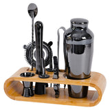 Cocktail Shaker Set Bar Tools Stainless Steel Mixing Glasses Drink Shaker Cups - Silver