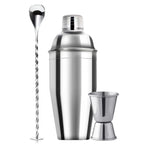 3PCS Stainless SteelCocktail Shaker Set for Bar Tool Kit for Home Bartender