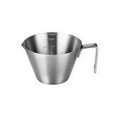 100ml Stainless Steel Coffee Extraction Measuring Cup Graduated Coffee Tool - Front View