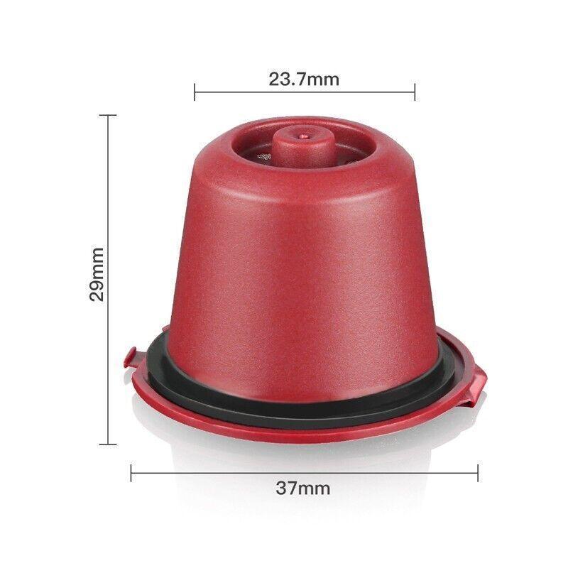 6Pcs For Nespresso Maker Machine Reusable Filter Coffee Capsule Pods