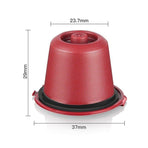 6Pcs For Nespresso Maker Machine Reusable Filter Coffee Capsule Pods