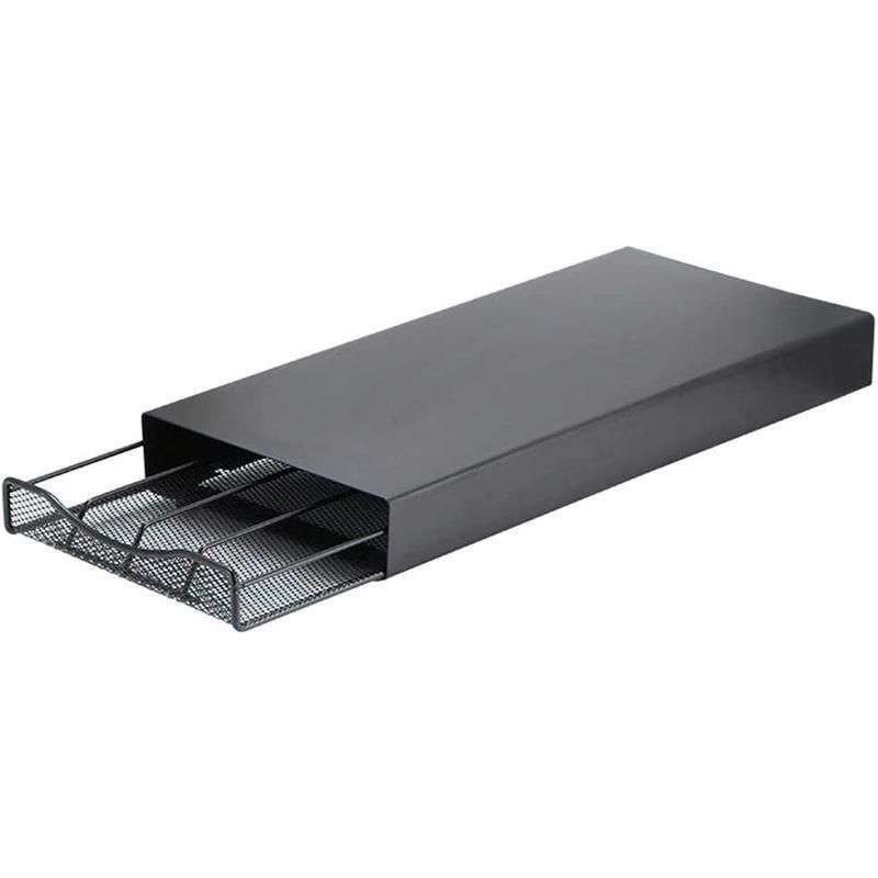 Coffee Pod Holder Drawer for Nespresso - 40 Capsules Storage Rack Stand