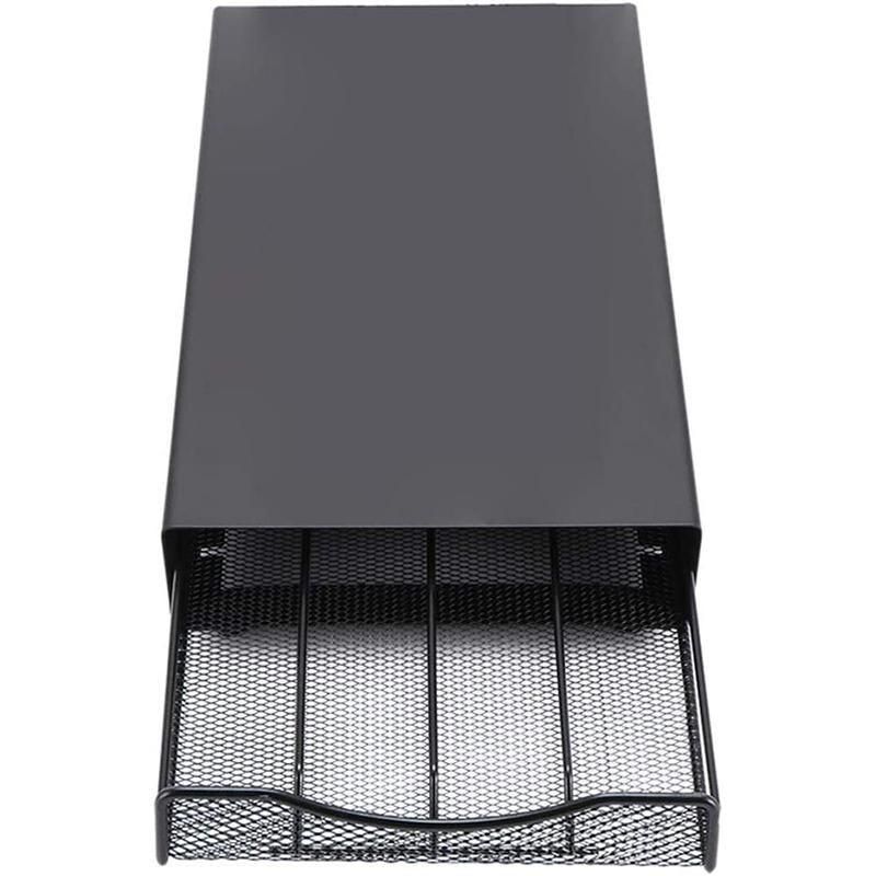 Coffee Pod Holder Drawer for Nespresso - 40 Capsules Storage Rack Stand