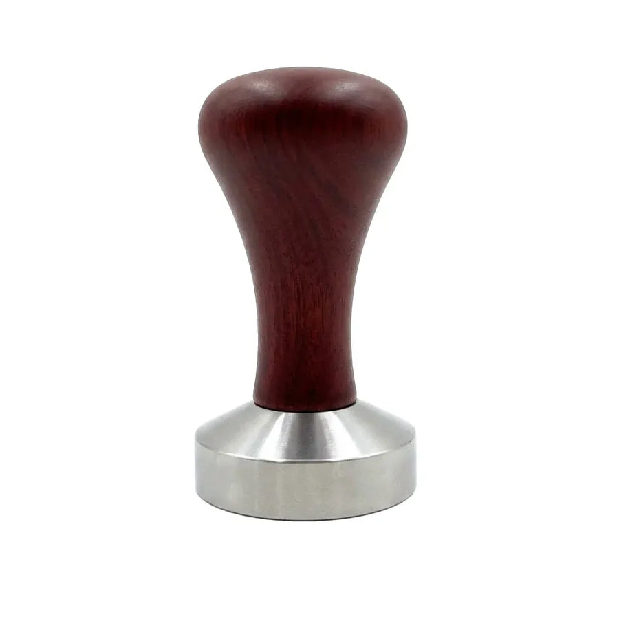 51mm Coffee Tamper Aluminum Alloy Base Wooden Handle for Espresso Machine