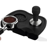 Double Slot Silicone Coffee Tamper Mat | Non-Slip Corner Tamping Pad 21×15×4cm - Extra Image