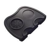 Double Slot Silicone Coffee Tamper Mat | Non-Slip Corner Tamping Pad 21×15×4cm - Extra Image